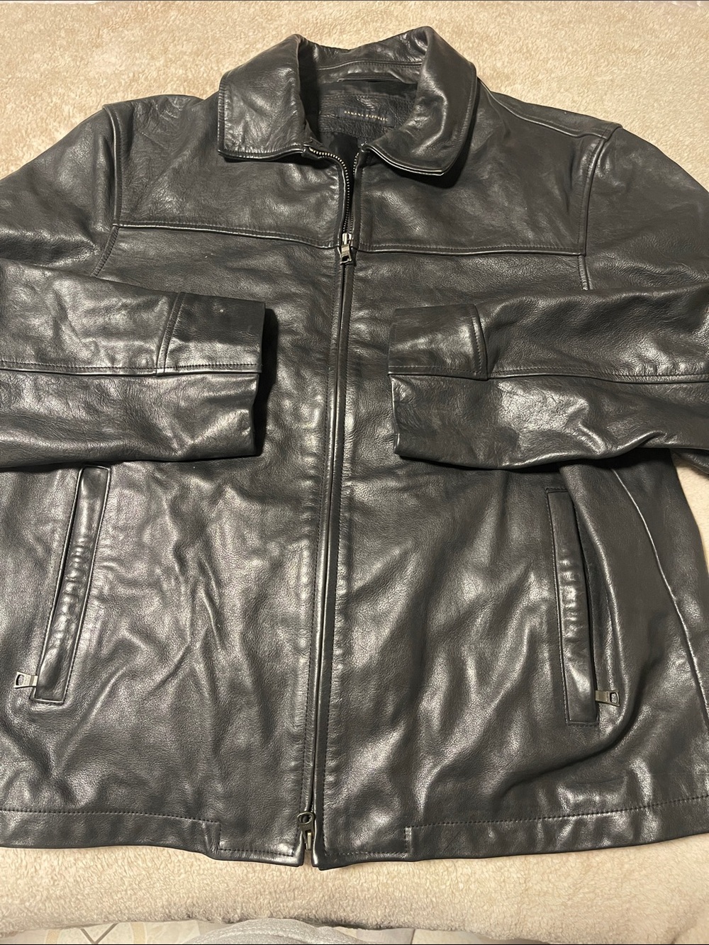Men’s Banana Republic Leather Jacket